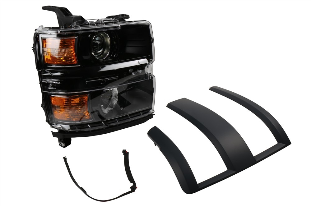 GM Genuine Parts Halogen Primed Passenger Side Headlamp Kit