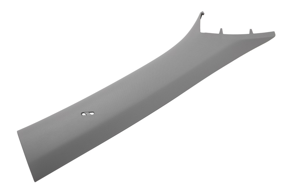 GM Genuine Parts Light Ash Gray Passenger Side Windshield Garnish Molding