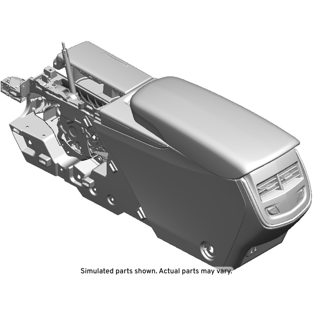 GM Genuine Parts Shale Front Floor Console