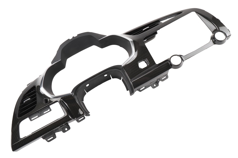 GM Genuine Parts Stealth Carbon High Gloss Instrument Panel Trim Plate