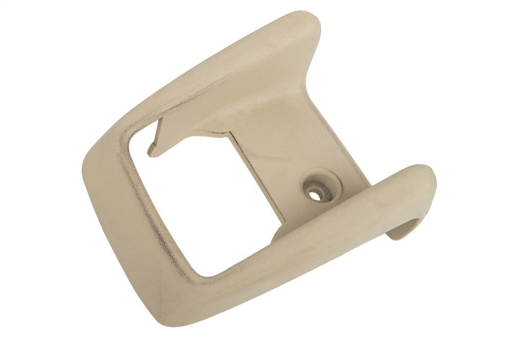 GM Genuine Parts Wheat Rear Driver Side Seat Back Latch Release Handle Bezel