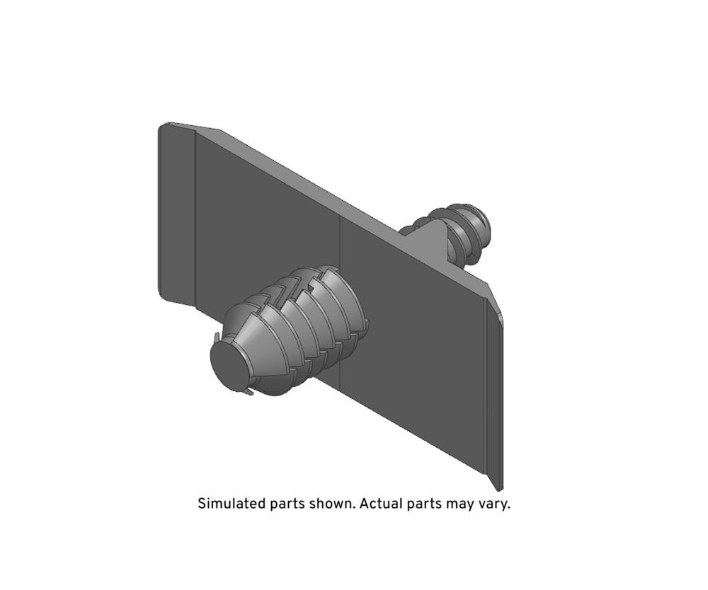 GM Genuine Parts Front and Rear Brake Pipe Clip