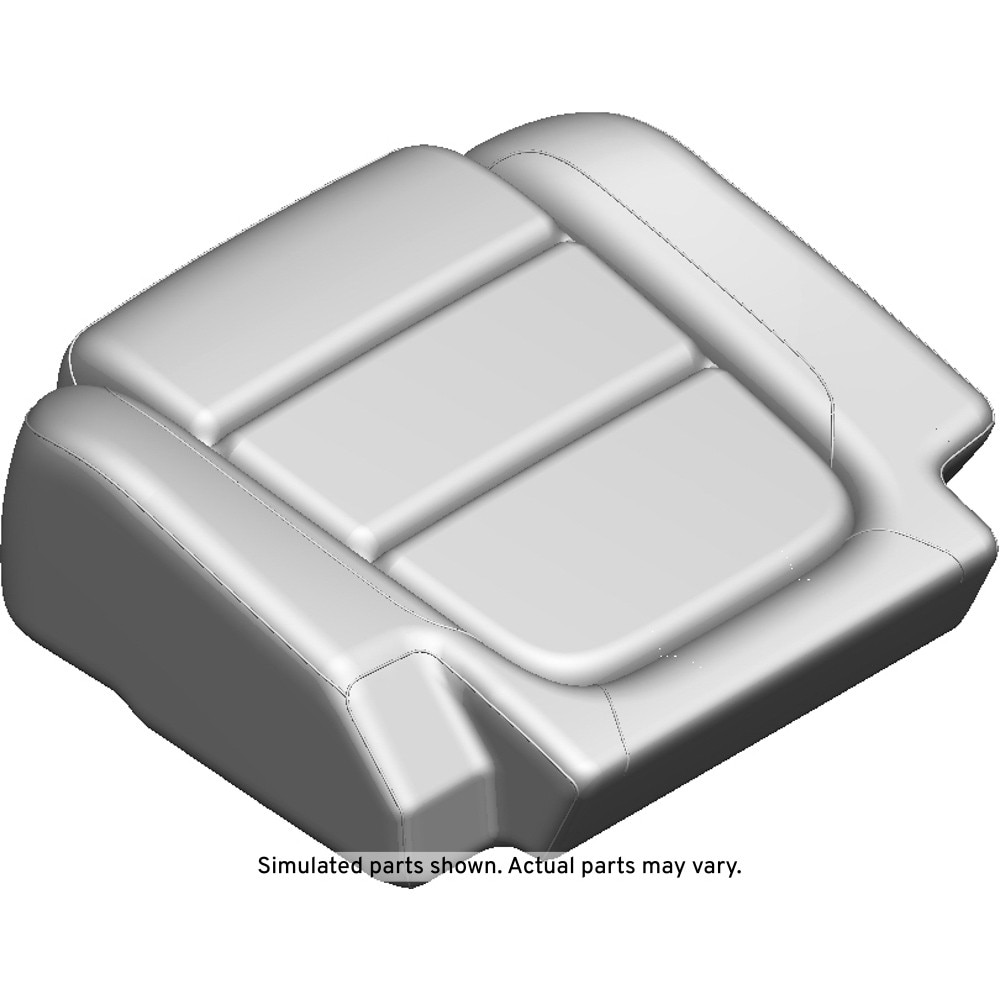 GM Genuine Parts Black Rear Passenger Side Seat Cushion Cover