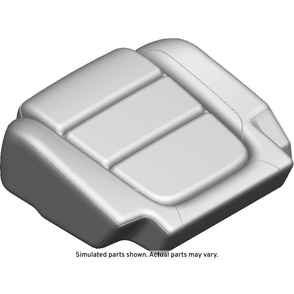 GM Genuine Parts Black Rear Driver Side Seat Cushion Cover