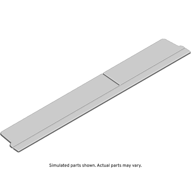 GM Genuine Parts Dark Atmosphere Rear Compartment Floor Panel Front Trim