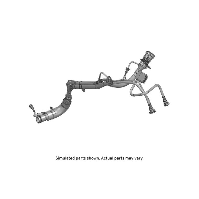 GM Genuine Parts Fuel Tank Filler Pipe with Fill Hose
