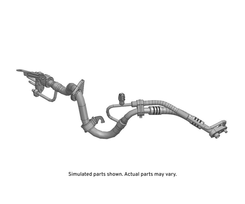 GM Genuine Parts Air Conditioning Refrigerant Heat Exchanger