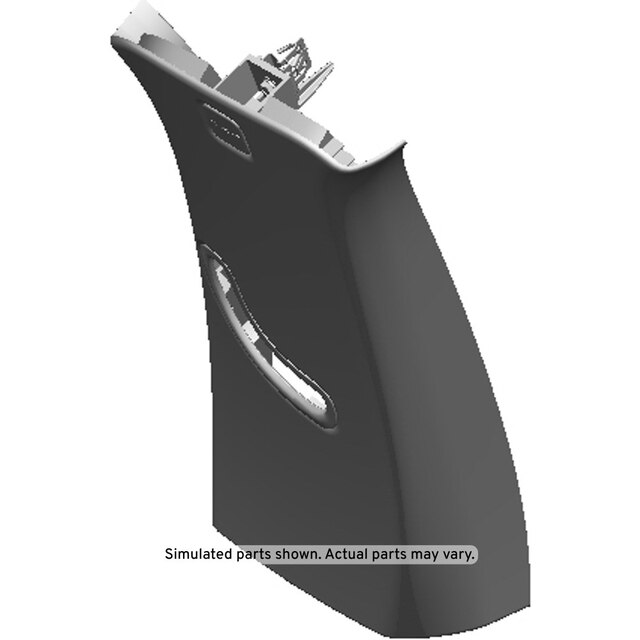 GM Genuine Parts Shale Passenger Side Center Pillar Upper Trim Panel
