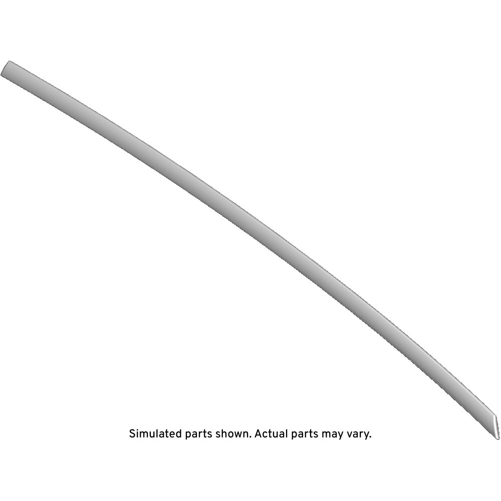 GM Genuine Parts Rear Driver Side Door Window Upper Reveal Molding