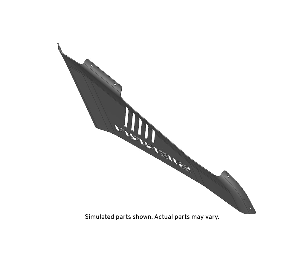 GM Genuine Parts Passenger Side Pickup Box Ornamentation Bar Cover