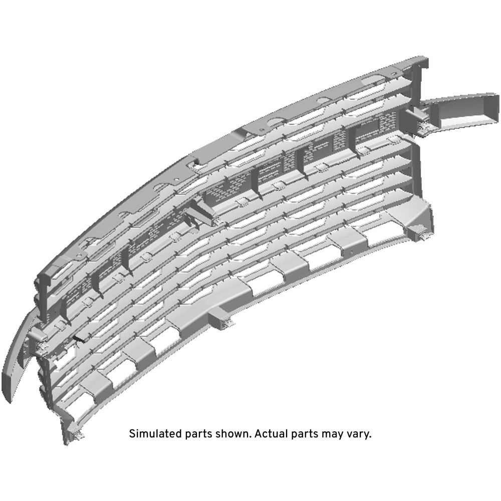 GM Genuine Parts Black Front Grille