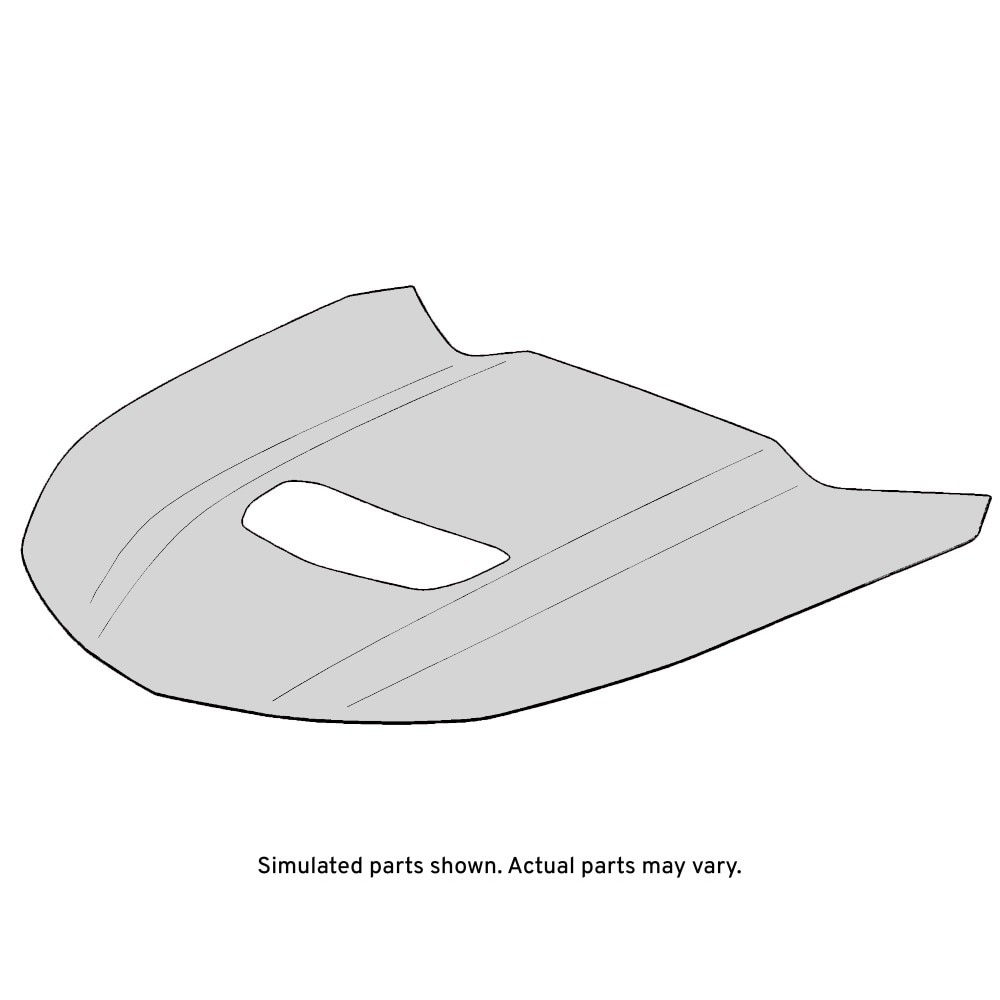GM Genuine Parts Black Hood Decal