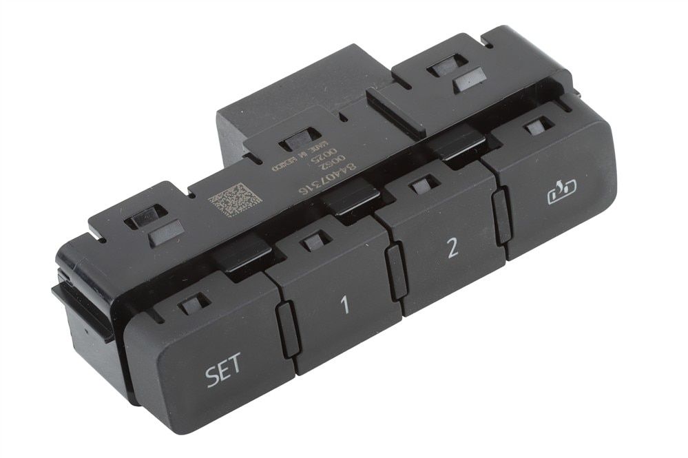 GM Genuine Parts Jet Black Driver Seat Adjuster Memory Switch