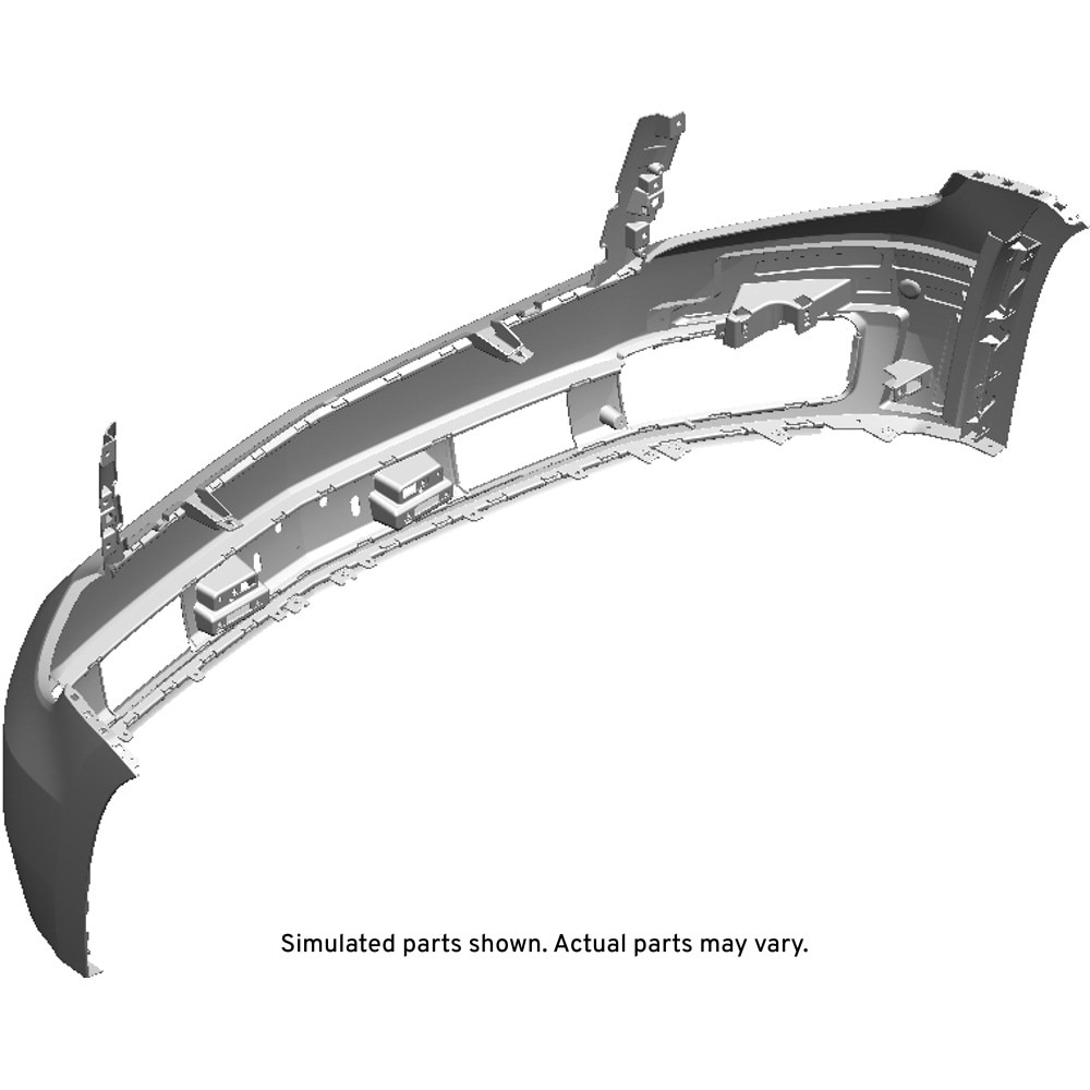 GM Genuine Parts Primed Front Bumper Upper Fascia