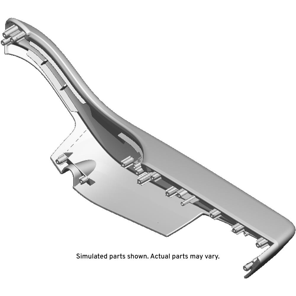 GM Genuine Parts Light Gray Rear Driver Side Door Armrest