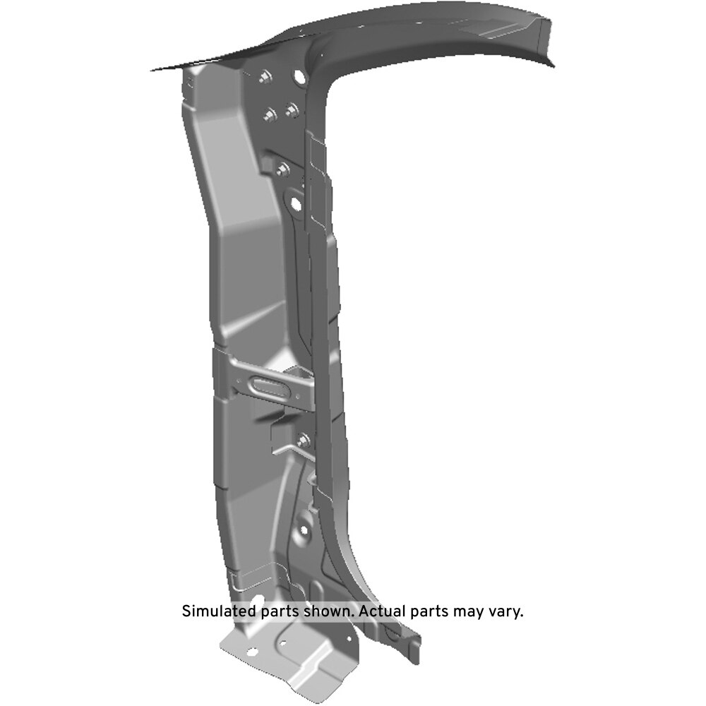 GM Genuine Parts Passenger Side Body Hinge Pillar Outer Panel Reinforcement