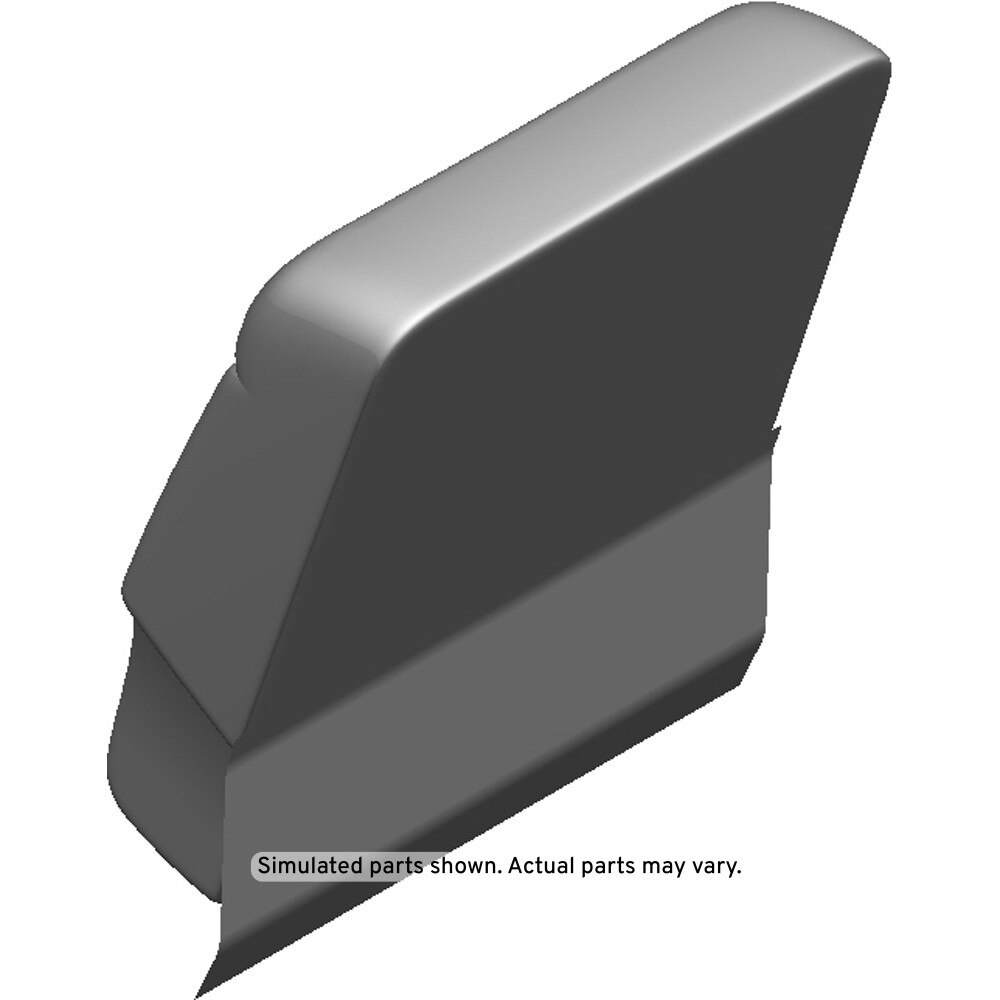 GM Genuine Parts Black Rear Passenger Side Seat Back Cover