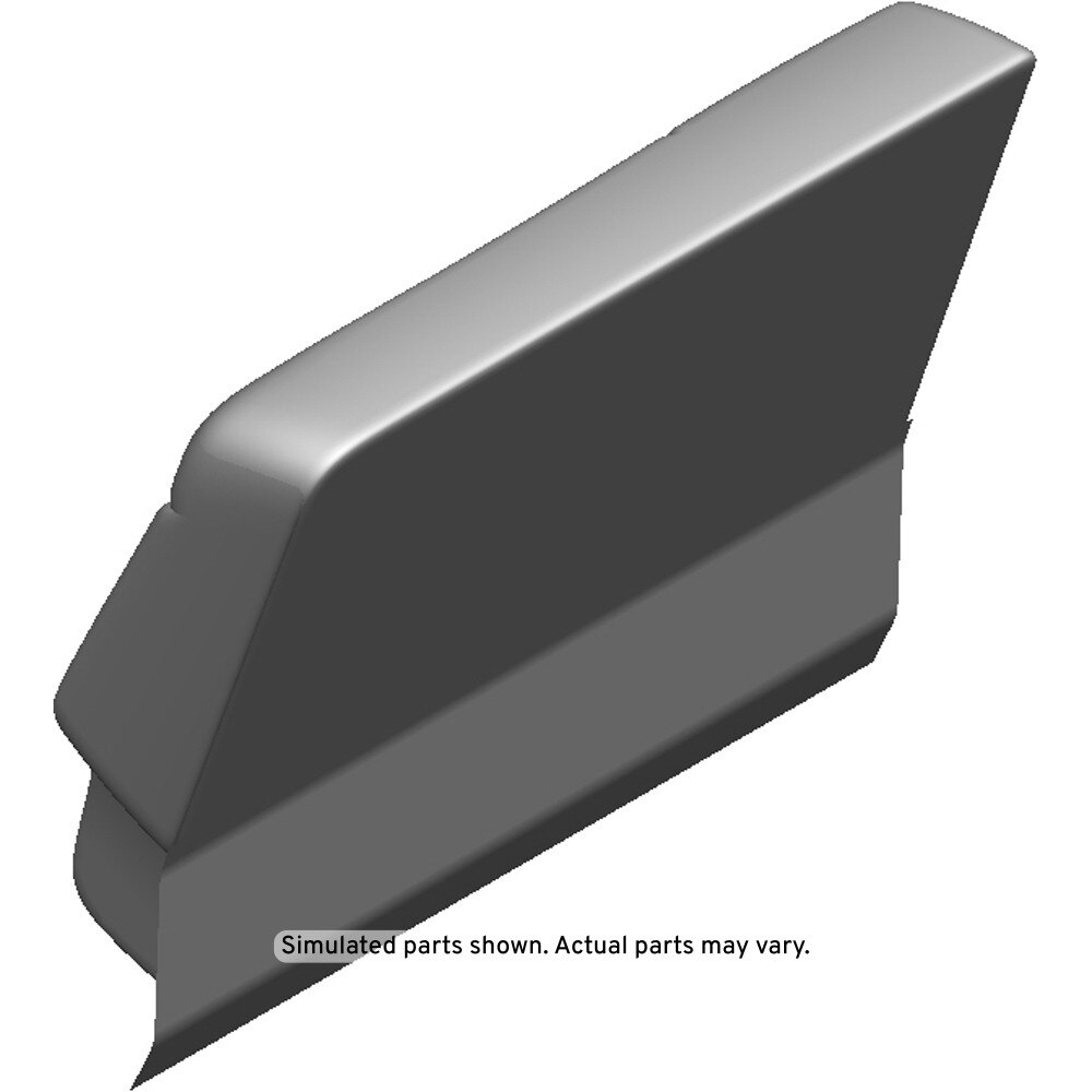 GM Genuine Parts Jet Black Rear Driver Side Seat Back Cover