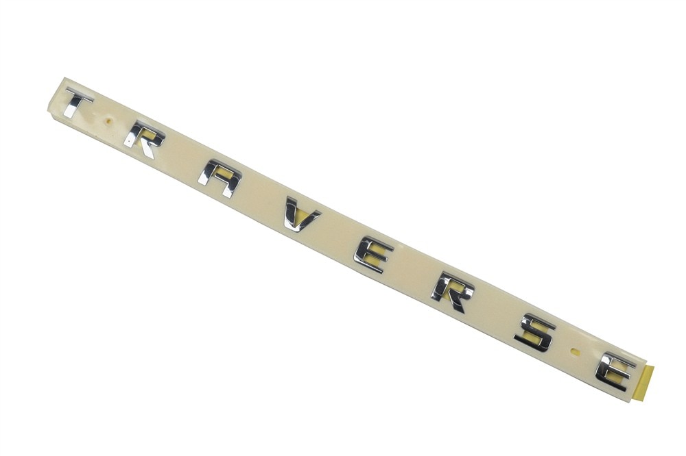 GM Genuine Parts Exterior Bright Chrome Front Side Door Vehicle Name Plate