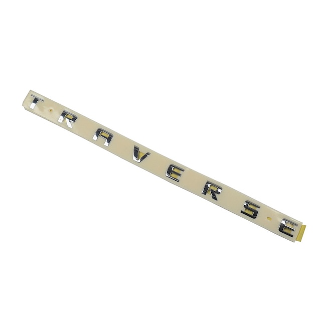 GM Genuine Parts Exterior Bright Chrome Front Side Door Vehicle Name Plate