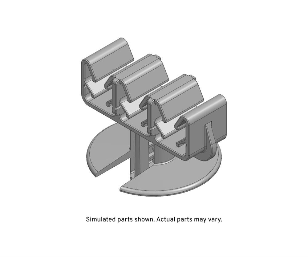 GM Genuine Parts Front and Rear Brake Pipe Clip