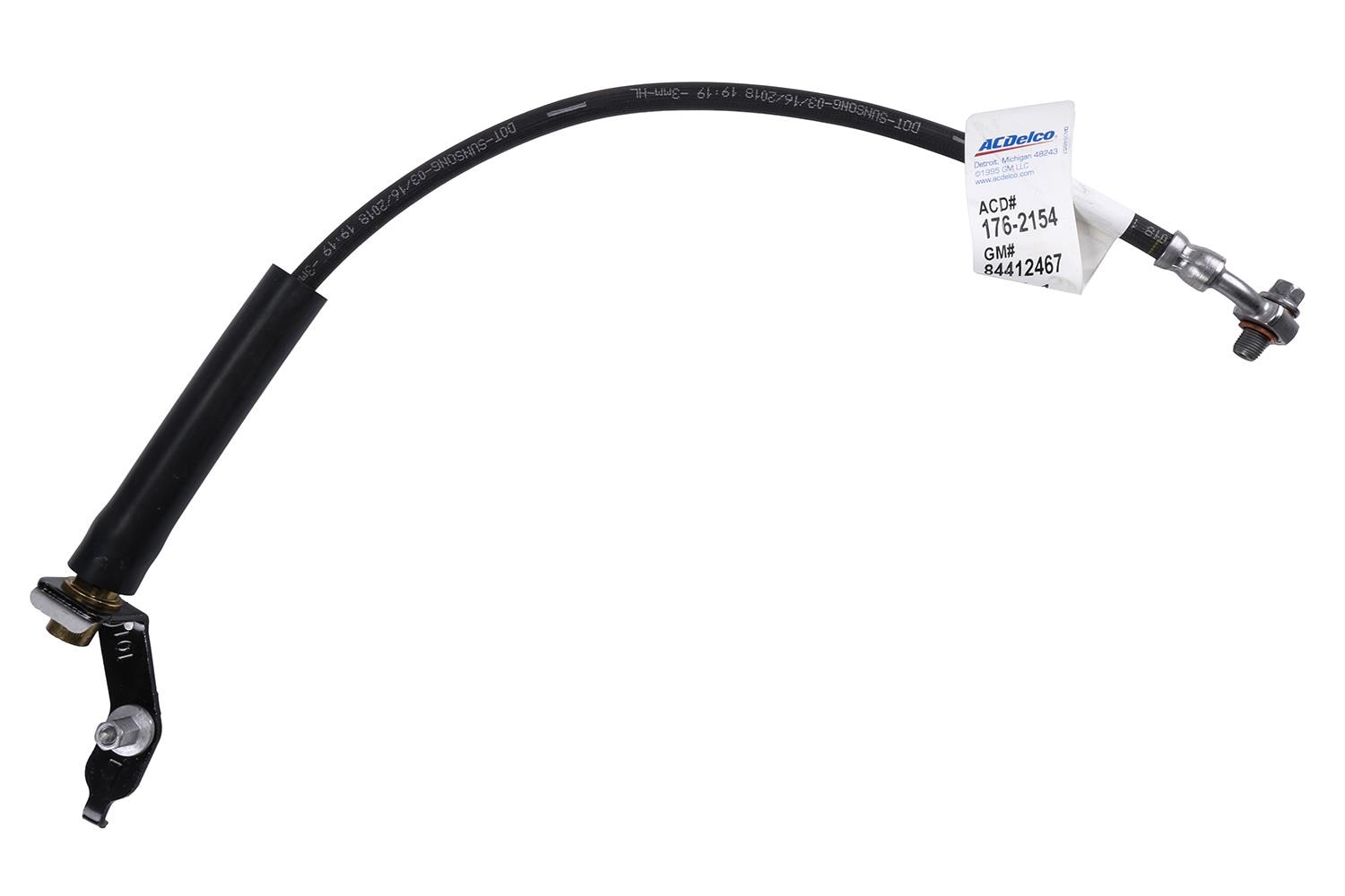 GM Genuine Parts Front Driver Side Hydraulic Brake Hose