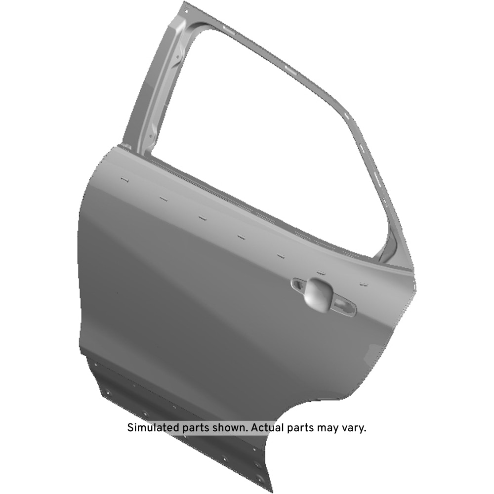 GM Genuine Parts Rear Driver Side Door