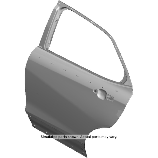 GM Genuine Parts Rear Driver Side Door
