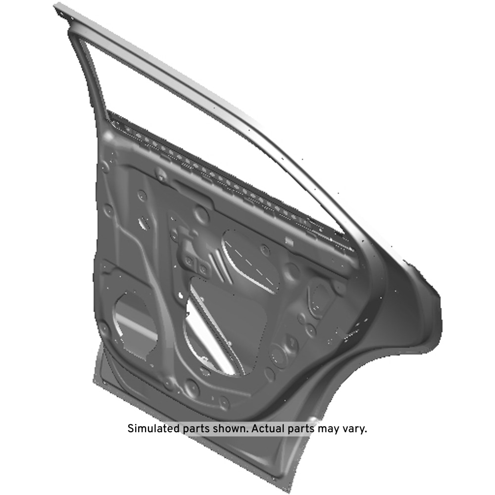 GM Genuine Parts Rear Passenger Side Door