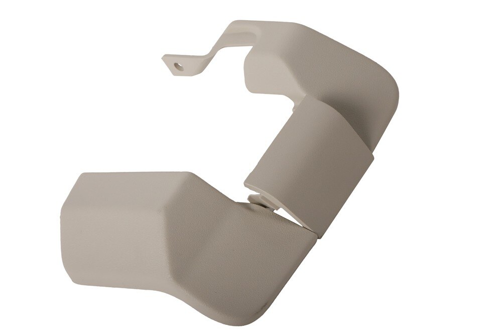 GM Genuine Parts Beige Rear Passenger Side Seat Track Front Outboard Cover