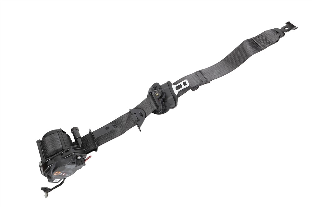 GM Genuine Parts Black Front Passenger Side Seat Belt Retractor