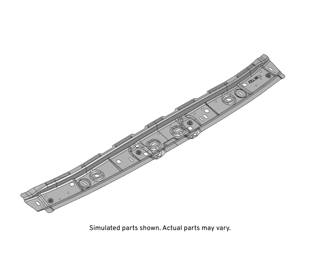 GM Genuine Parts Roof Rear Header Panel