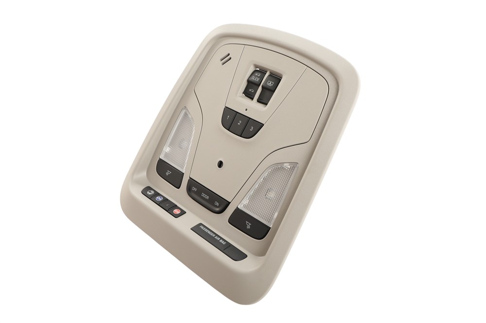 GM Genuine Parts Titanium Roof Console