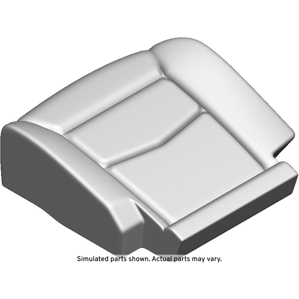GM Genuine Parts Wheat Rear Passenger Side Seat Cushion Cover