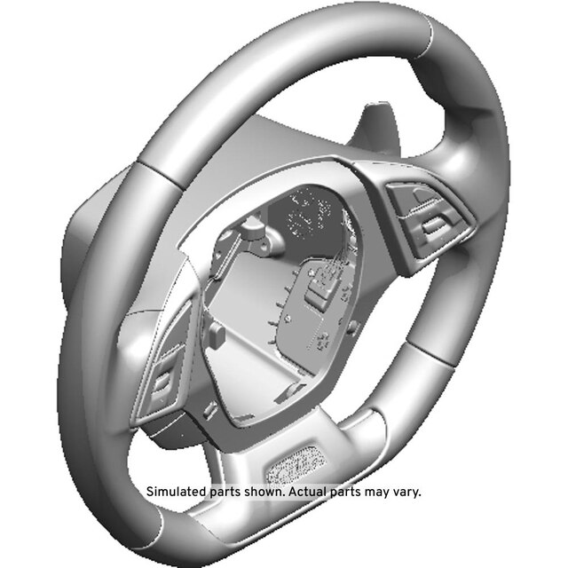 GM Genuine Parts Jet Black Steering Wheel