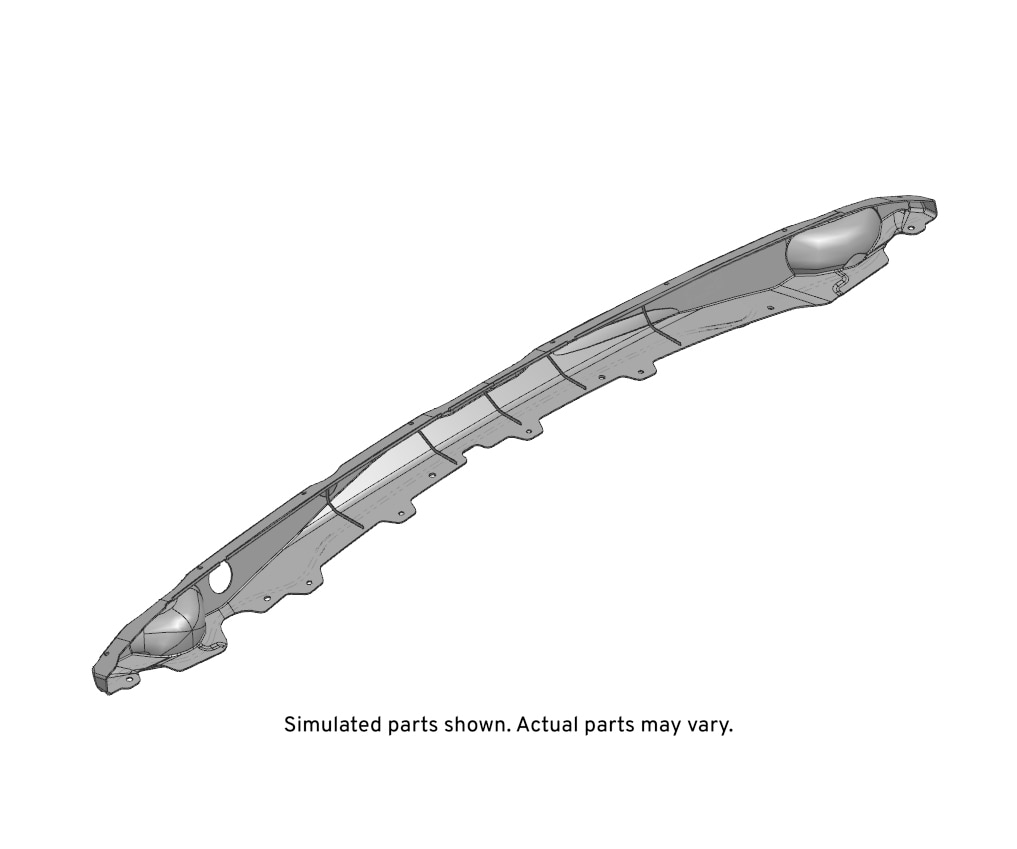 GM Genuine Parts Dash Upper Extension Panel Extension