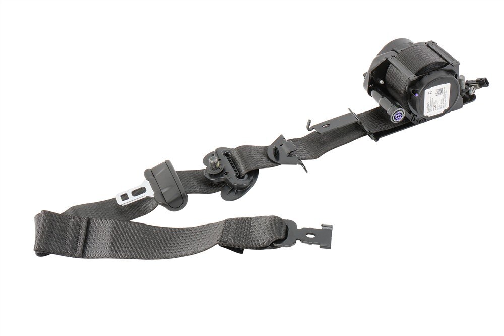 GM Genuine Parts Black Front Passenger Side Seat Belt Retractor
