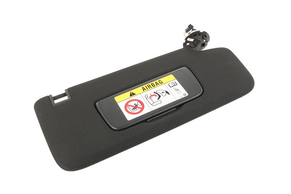 GM Genuine Parts Black Passenger Side Sun Visor
