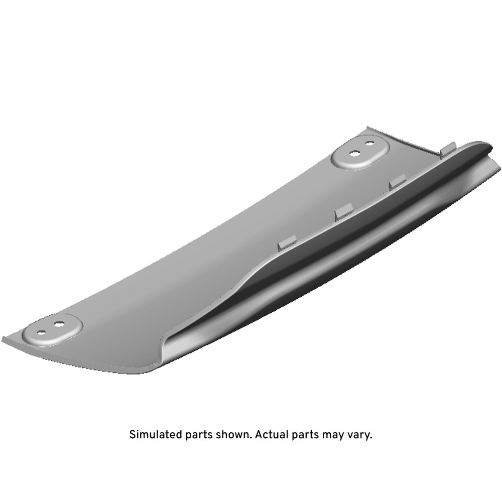 GM Genuine Parts Primed Rear Bumper Fascia Trailer Hitch Cover