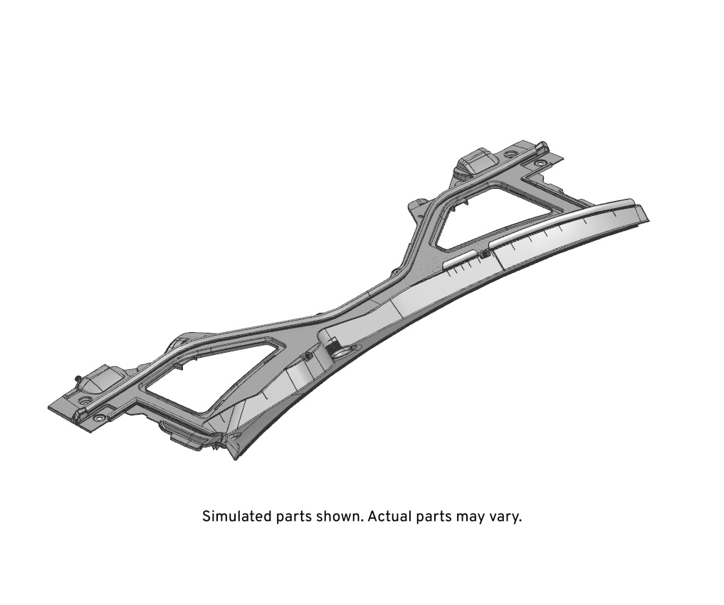 GM Genuine Parts Air Inlet Grille Panel