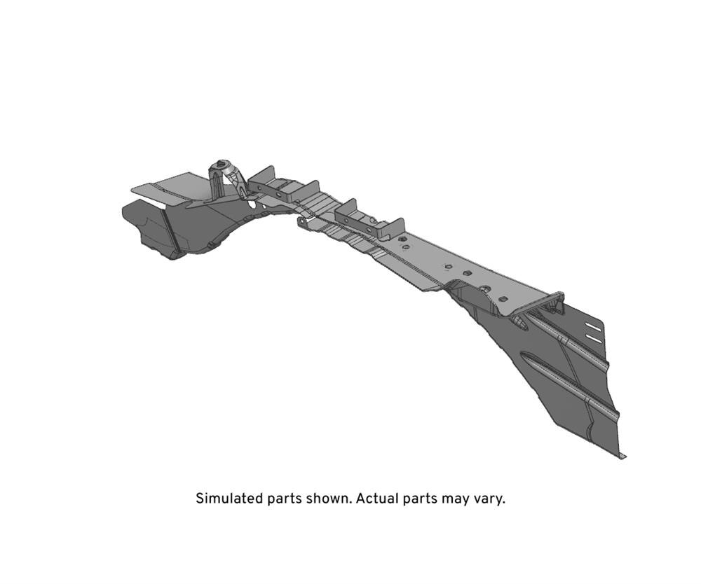 GM Genuine Parts Passenger Side Front Compartment Upper Side Rail