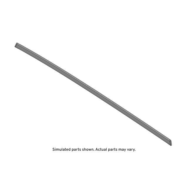 GM Genuine Parts Black Rear Driver Side Door Window Upper Reveal Molding