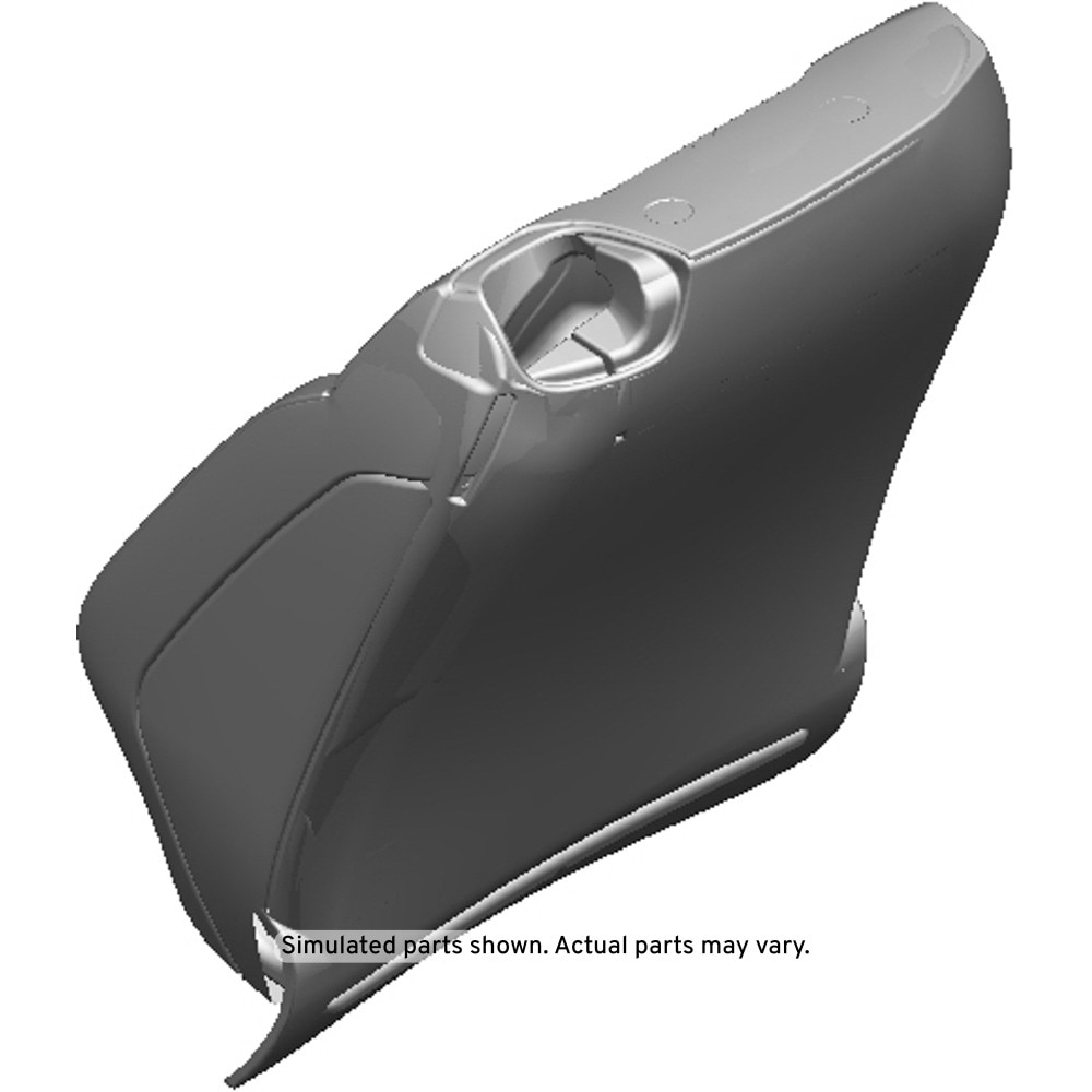 GM Genuine Parts Black Front Driver Side Seat Back Cushion