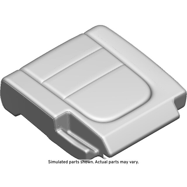 GM Genuine Parts Ash Gray 3rd Row Passenger Side Seat Cushion Cover