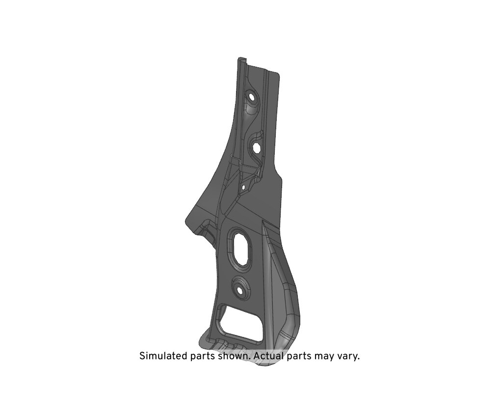 GM Genuine Parts Passenger Side Quarter Panel Brace