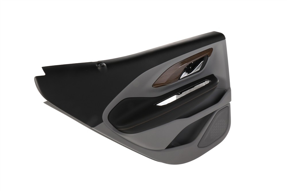 GM Genuine Parts Medium Ash Gray Rear Driver Side Door Trim