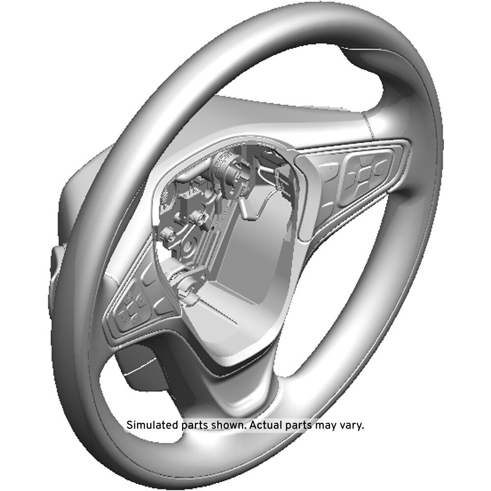GM Genuine Parts Black Steering Wheel