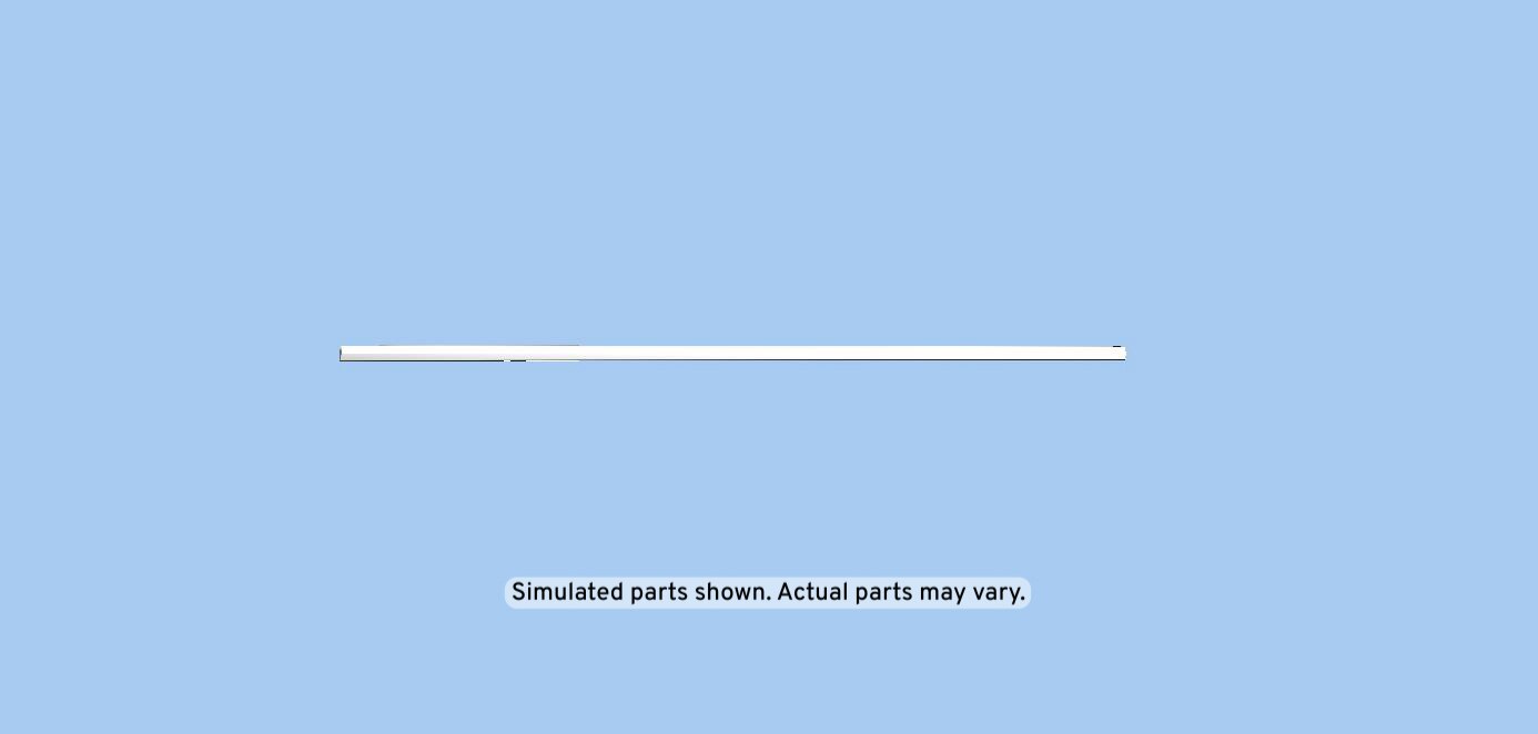 GM Genuine Parts Front Driver Side Door Molding
