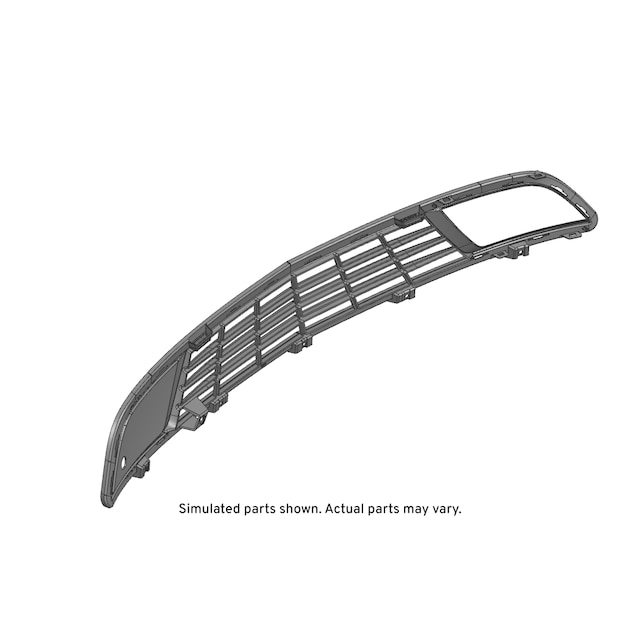 GM Genuine Parts Black Front Lower Grille