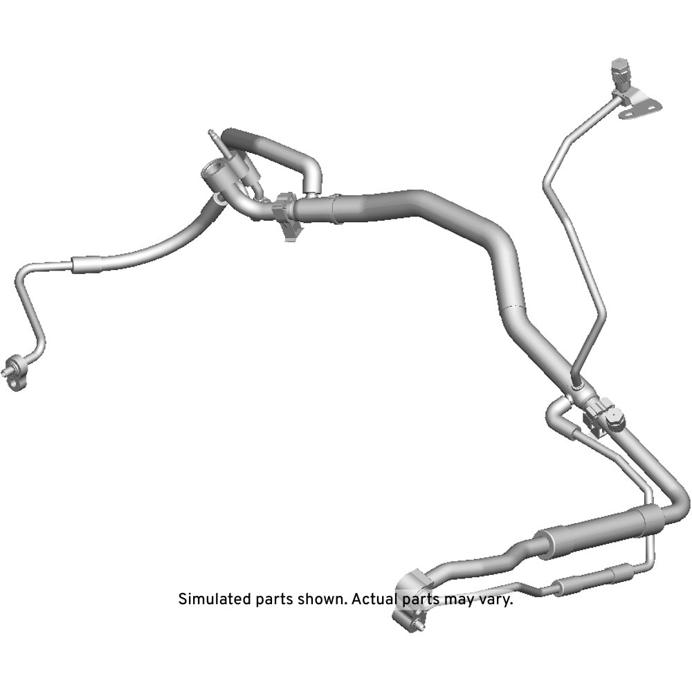 GM Genuine Parts Air Conditioning Evaporator Hose